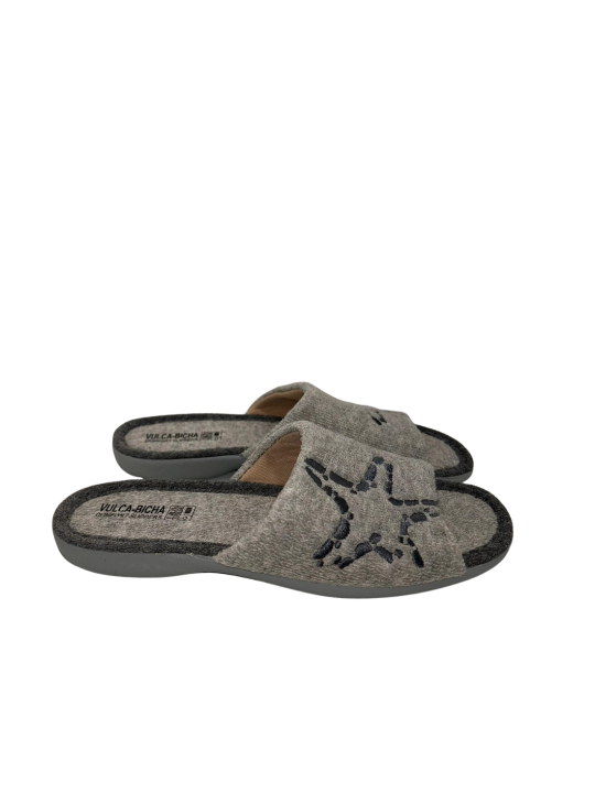 Zapatilla Casa Vulca Bicha 4915 Estrella Gris