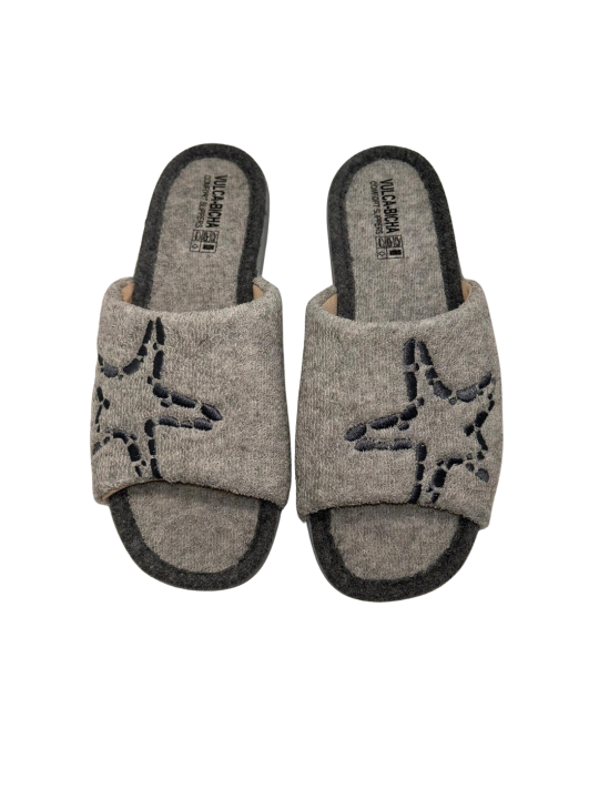 Zapatilla Casa Vulca Bicha 4915 Estrella Gris