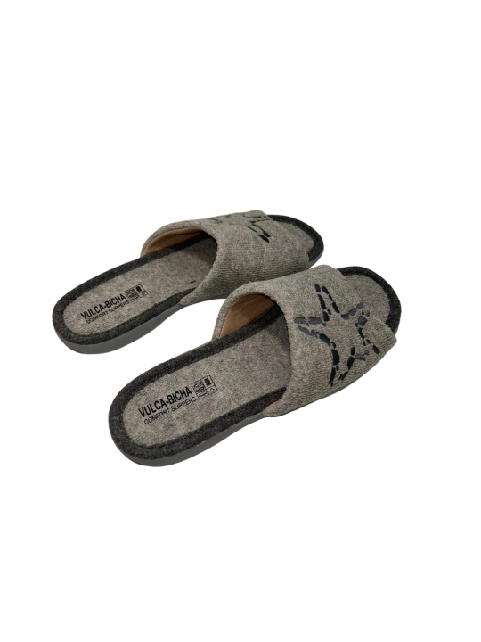 Zapatilla Casa Vulca Bicha 4915 Estrella Gris