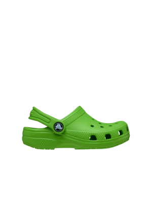 Zueco Crocs Classic Clog T Grgr Verde