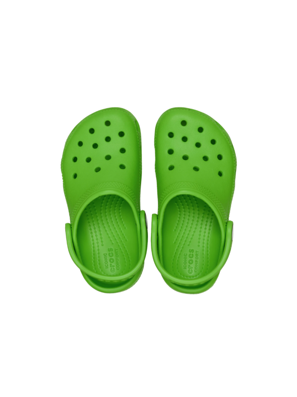 Zueco Crocs Classic Clog T Grgr Verde