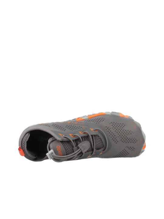 Zapato Barefoot Saguaro Smart II Gris Naranja