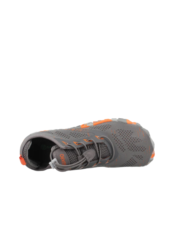 Zapato Barefoot Saguaro Smart II Gris Naranja
