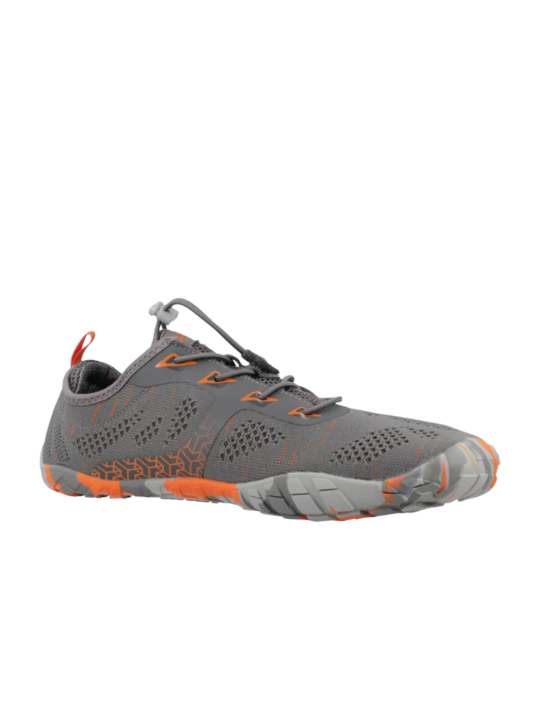 Zapato Barefoot Saguaro Smart II Gris Naranja