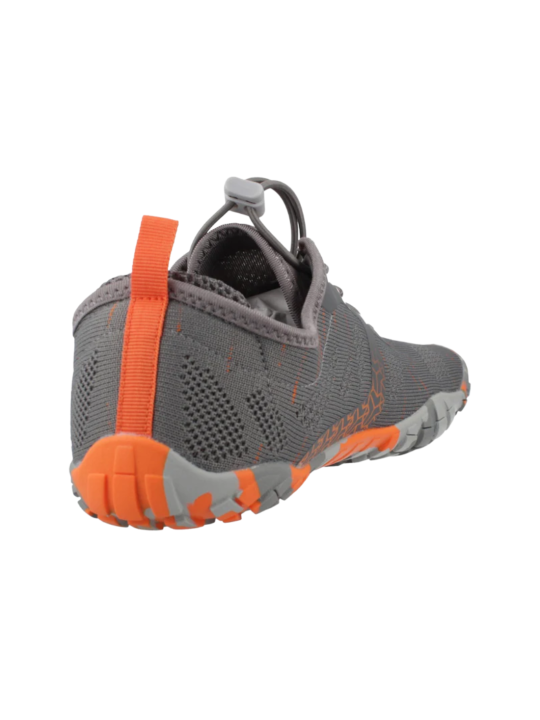 Zapato Barefoot Saguaro Smart II Gris Naranja