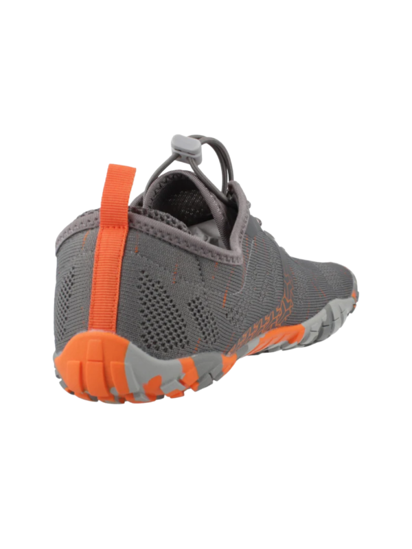 Zapato Barefoot Saguaro Smart II Gris Naranja