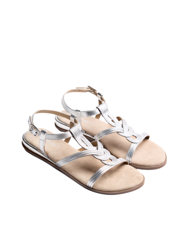 Sandalia Gioseppo Redditch 79059 Plata