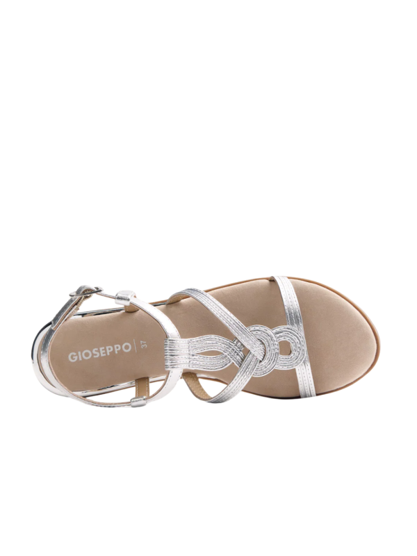 Sandalia Gioseppo Redditch 79059 Plata