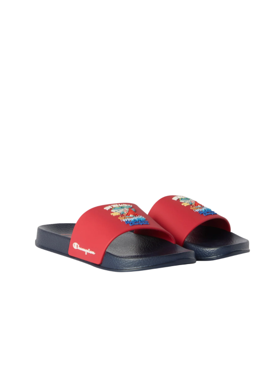 Chancla Champion Shark 33282 Rojo
