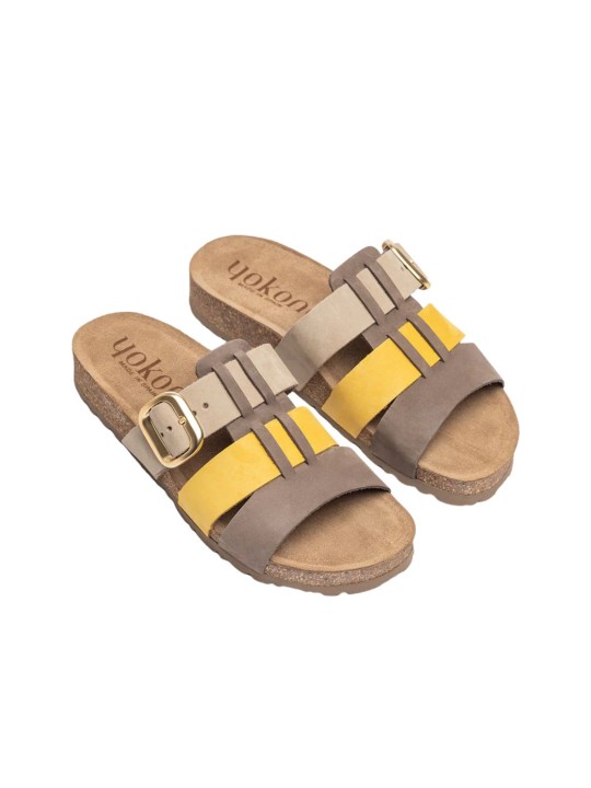 Sandalia Bio Yokono Jerba-137 Multi Citron