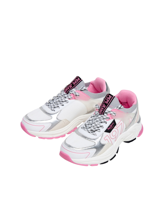 Deportivo Pepe Jeans Mave Knit PGS600005 Blanco Multi
