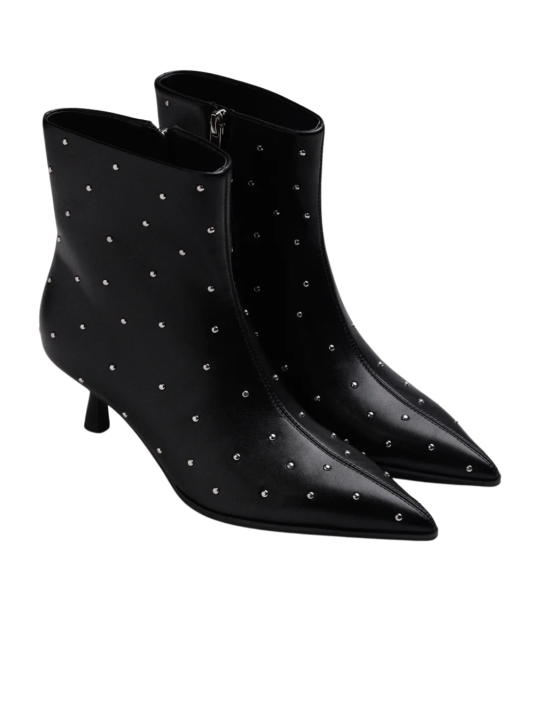 Botín Gioseppo Kitten 80821 Negro Tachas