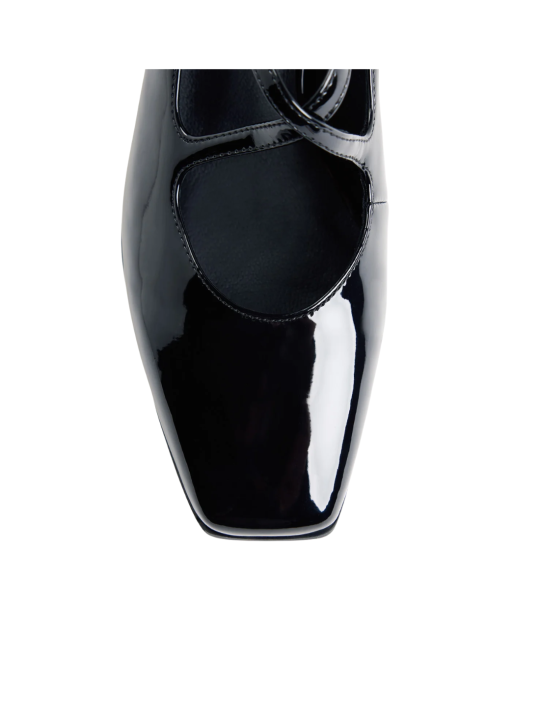 Zapato Tacón Gioseppo Efecto Charol 80786 Negro