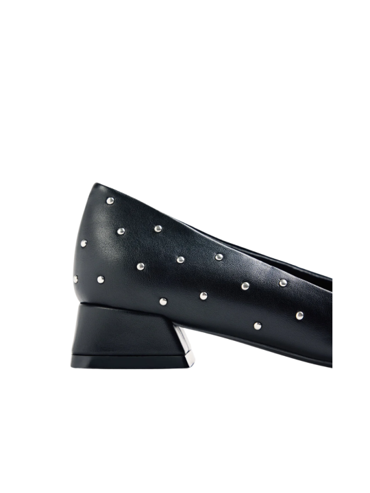 Zapato Tacón Gioseppo 80829 Negro Tachas