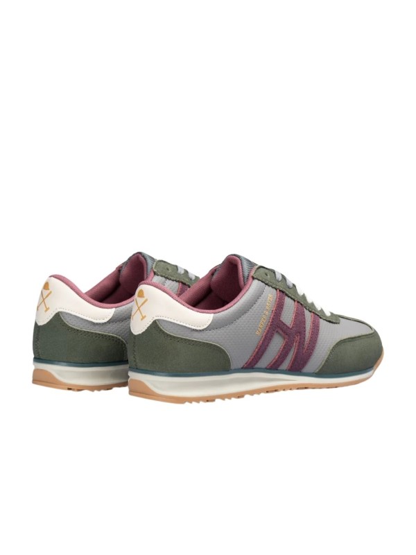 Sneaker Harper And Neyer Brighton Suede Crocket Green