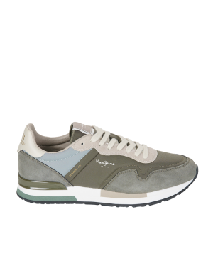Deportivo Pepe Jeans Hailon Basic PMS400037 Verde Oliva