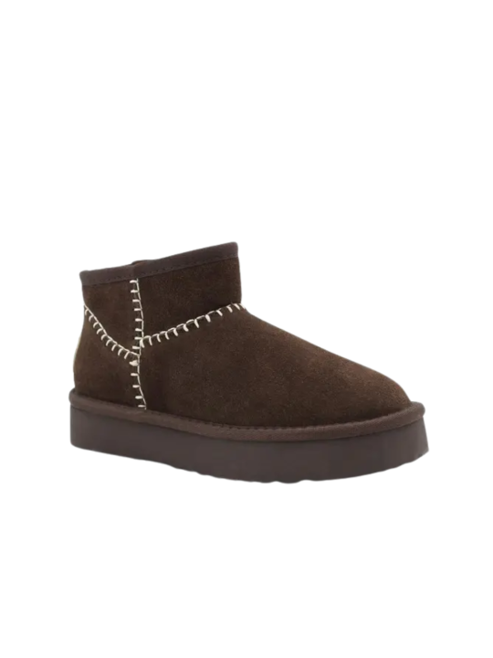 Bota Pepe Jeans Dissy Etnic PLS500004 Marrón Oscuro