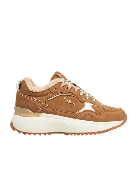 Deportivo Pepe Jeans Kimi One PLS600085 Cognac