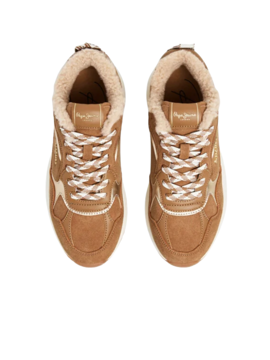 Deportivo Pepe Jeans Kimi One PLS600085 Cognac