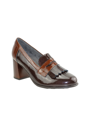 Zapato Tacón Pitillos 11654 Marrón