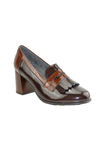 Zapato Tacón Pitillos 11654 Marrón