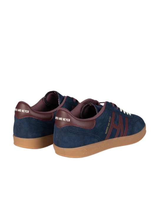 Sneaker Harper And Neyer Hamptons Suede Marino