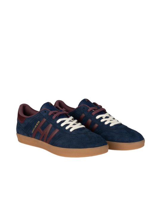 Sneaker Harper And Neyer Hamptons Suede Marino