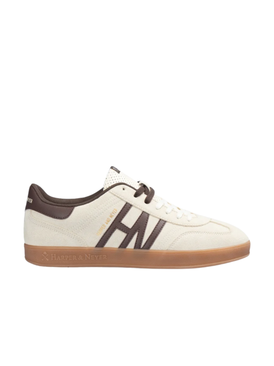 Sneaker Harper And Neyer Hamptons Suede Beige
