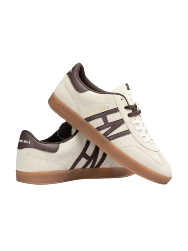 Sneaker Harper And Neyer Hamptons Suede Beige