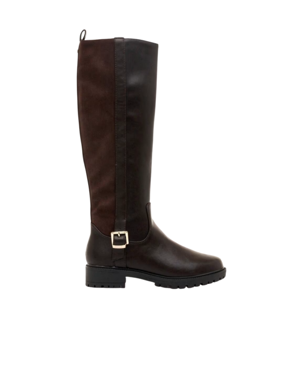 Bota Alta Mustang 56259 Moka