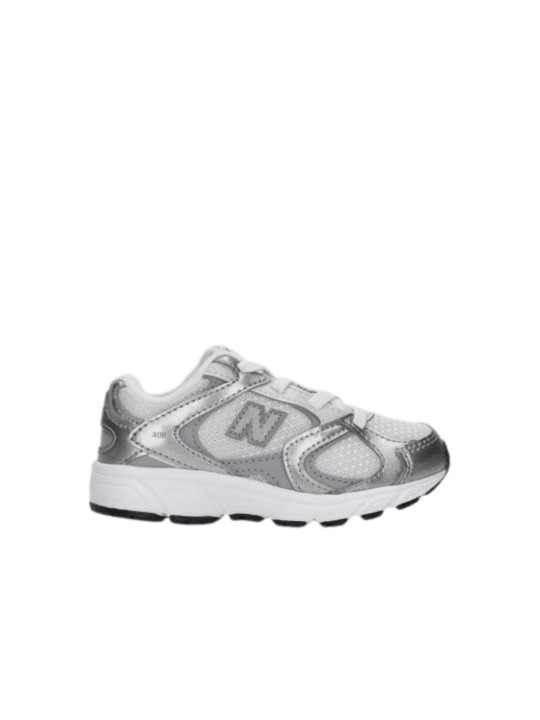 Deportivo New Balance 408 Blanco Plata