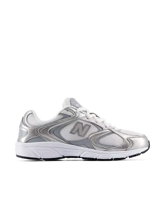 Deportivo New Balance 408 1NJ Blanco Plata