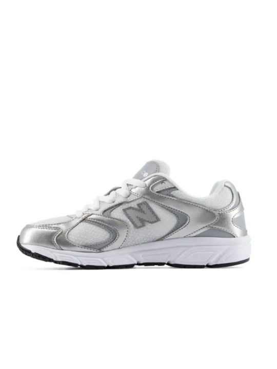 Deportivo New Balance 408 1NJ Blanco Plata