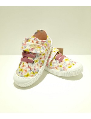 Zapatilla Lona Zapy W30403 Mariposas