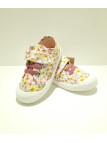 Zapatilla Lona Zapy W30403 Mariposas