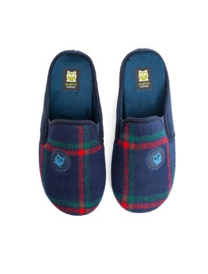 Zapatilla Marpen 520 Cuadros Marina