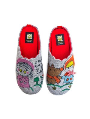 Zapatilla Marpen 361 Caperucita Gris