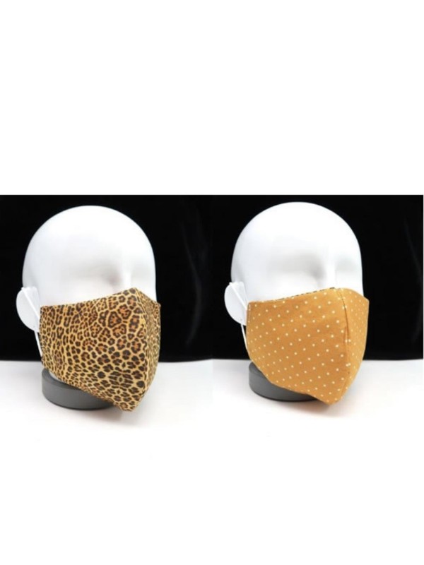 Mascarilla Mujer Ferchi 43077 Leopardo Cuero