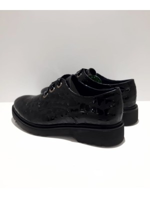 Zapato Nature 4414 Grabado Negro