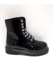 Bota militar Esdori ES7502-212 Charol Negro