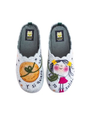 Zapatilla Marpen 315 Luna Lazo Verde