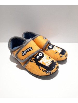 Zapatilla Casa Zapy Monstruo Z500149 Mostaza