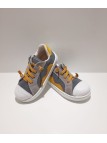 Zapatilla Lona Zapy W51062 Gris-Mostaza