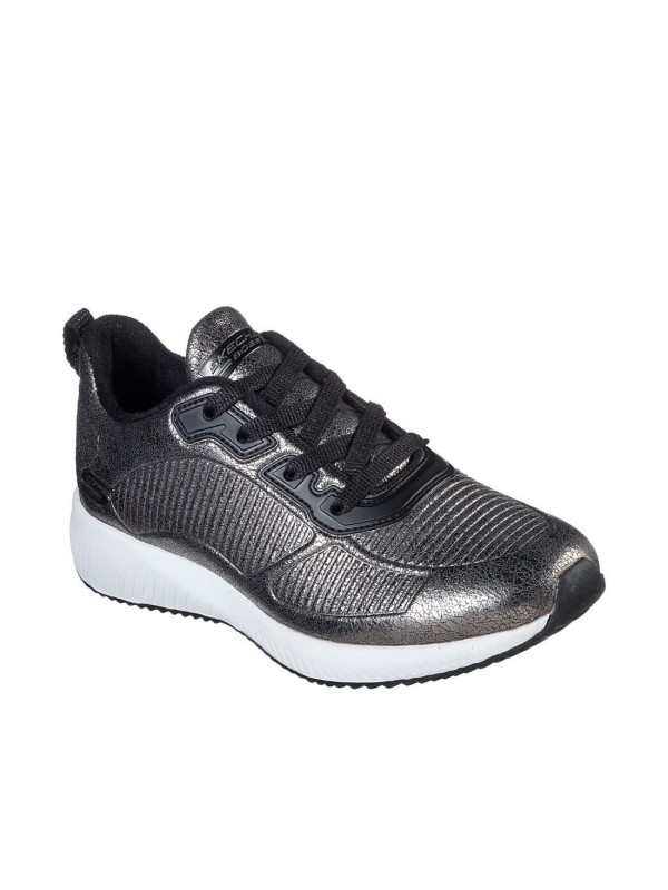 Deportivo-Skechers-Bobs-33155-gris-metalizado