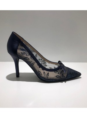 Salón Marian 3813 Encaje Marino