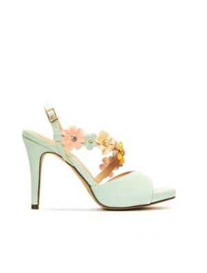 Sandalia Menbur 20307 Verde Agua