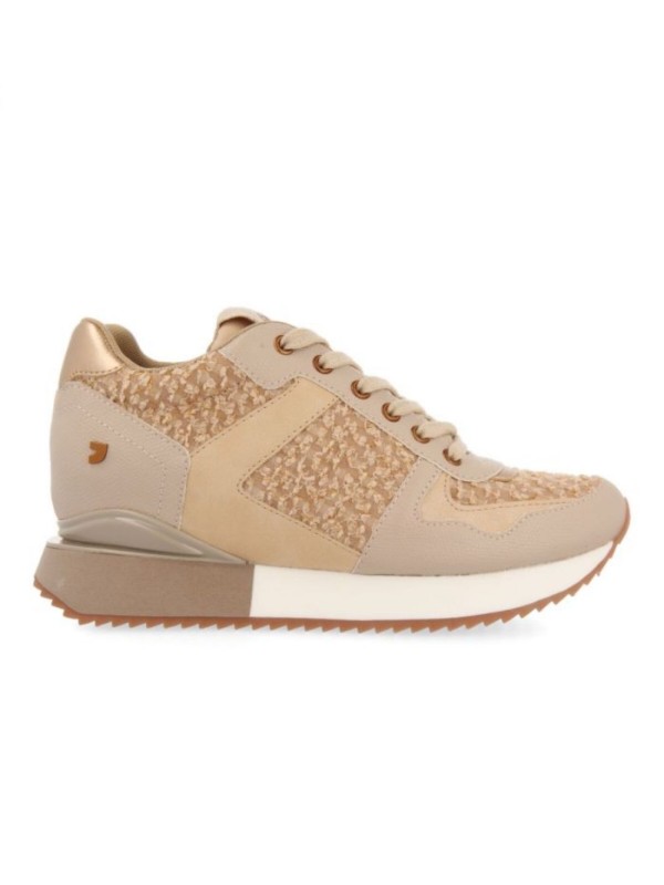 Sneakers Cuña Gioseppo Bazine 65374 Beige