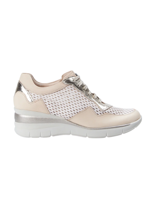 Sneakers Cuña Pitillos 1350 Beige