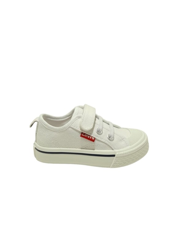 Zapatilla Levis Maui Mini 22/27 Blanco