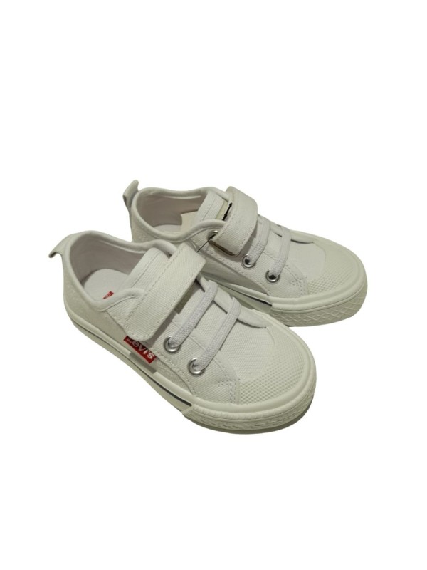 Zapatilla Levis Maui Mini 22/27 Blanco